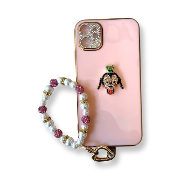 rhinestone goofy sticker charm - Picture 3 of 3